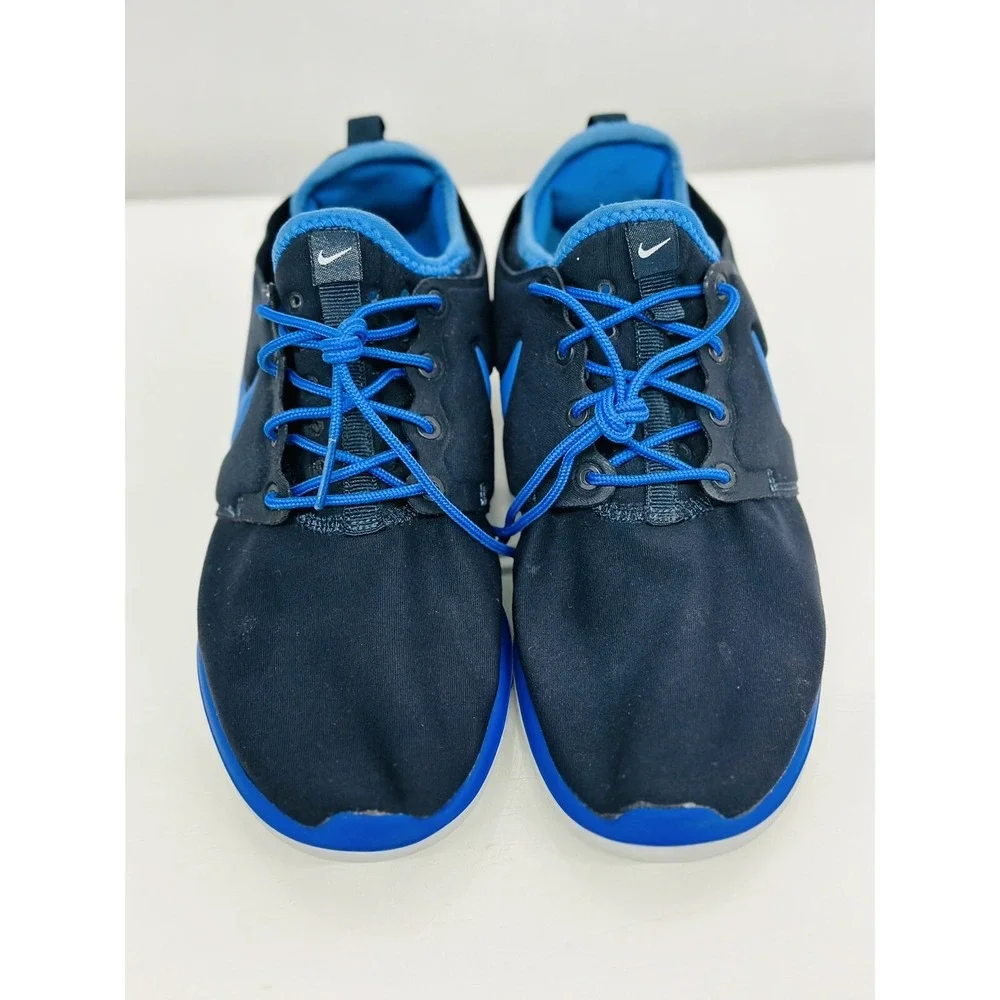 Nike Roshe One Flight Weight GS Obsidian Blue 844653-400 Youth Size 6Y Excellent
